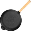 Ø24cm 62mm di altezza padella in ghisa padella in ghisa con Anteprima dell’immagine prodotto 10