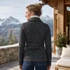 Nebulus Fleece Trui KYLE Dames, warme fleece trui, trui van Productafbeelding-voorbeeld 7