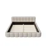 INONEFT Polsterbett 140x190 Bubble-Design mit Lattenrost, Produktbild-Vorschau 6