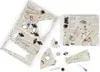 Pieces of a 3D puzzle of the Millennium Falcon are laid out on a white background. Anteprima dell’immagine prodotto