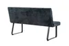 byLIVING Sitzbank Talea, 160 cm, dunkelgrau, Gestell Metall Produktbild-Vorschau 12