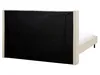BELIANI Polsterbett Hellbeige Bouclé mit Lattenrost 160 x Produktbild-Vorschau 7