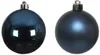 Weihnachtskugeln Kunststoff 4cm 16 Stück - Nachtblau Produktbild-Vorschau 4