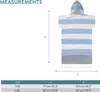 JEMIDI Badeponcho Damen Herren - Schnelltrocknender Surf Produktbild-Vorschau 5