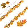 2er Pack Herbst Ahorn Girlande - 5,9ft / Stück künstliche Produktbild-Vorschau 3