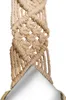 Makramee Spiegel Viola im Bohemian Stil 35x80x1,5 cm, Produktbild-Vorschau 3