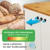 Lumaland Cuisine Brotkasten Brotdose aus Metall mit Bambus Produktbild-Vorschau 6