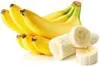A bunch of bananas with some sliced pieces in the foreground. Produktbild-Vorschau