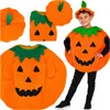Dýňový kostým pre deti, Halloween, oranžová farba, uni, s Náhľad obrázku produktu 1