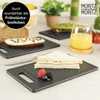 Moritz & Moritz 2tlg Kunststoffbrett Granit mit Saftrille Produktbild-Vorschau 7