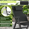 Chaise de jardin Tillvex avec rembourrage Premium, 1 pièce, Voir les images du produit 7