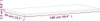 vidaXL Waschtischplatte 100x50x1,5 cm Massivholz Buche Produktbild-Vorschau 7