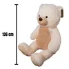 Riesen-Teddybär XXL 136 cm Plush Friends Kuscheltier Produktbild-Vorschau 3