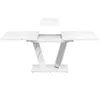 Ausziehtisch mit Marmorplatte 120-160x80x76 cm - Produktbild-Vorschau 9