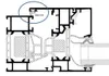 Schüco Anschlagdichtung für Fensterflügel 224310 (VE á 10 Produktbild-Vorschau 2
