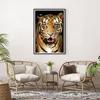 Gerahmtes Poster - Schwarzer Rahmen - tiger tier - 70x100 Produktbild-Vorschau 6