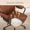 IWMH Fauteuil de direction en cuir PU, chaise de bureau Voir les images du produit 5