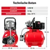 WALTER Edelstahl-Hauswasserwerk 1200 W, zur Förderung von Produktbild-Vorschau 3