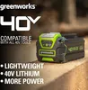 Greenworks 2927207 - Akku - Lithium-Ion (Li-Ion) - 5 Ah - Produktbild-Vorschau 3