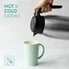 Navaris Isolierkanne Warmhaltekanne aus Edelstahl 1,5l - Produktbild-Vorschau 3