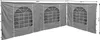 2 Seitenteile mit PVC Fenster 300x193cm / 400x193cm  für Produktbild-Vorschau 1