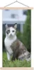 MuchoWow® Textilposter Katze - Siamese - Gras - Mädchen - Produktbild-Vorschau 1