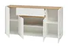 Sideboard "Center" in weiß und Wotan Eiche Kommode 170 x 87 Produktbild-Vorschau 6