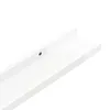 Wandregale 2 Stk. Hochglanz-Weiß 100x9x3 cm Produktbild-Vorschau 8
