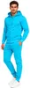 Herren Jogginganzug einfarbig 100% BW 586 Türkis M Produktbild-Vorschau 1