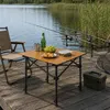 Klapptisch Campingtisch Gartentisch höhenverstellbar 50–80 Produktbild-Vorschau 12