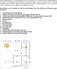 Diagram of a heating system with numbered components and a legend. Anteprima dell’immagine prodotto