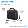 HP Professional - Notebook-Tasche - 35.8 cm (14.1") - Produktbild-Vorschau 4