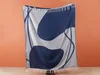 BELIANI Decke Blau und Hellgrau 130 x 170 cm mit Fransen Produktbild-Vorschau 4