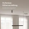 LUMIÈRE Design Závesná Lampa 'Cera' LED stmievateľná Up- & Náhľad obrázku produktu 4