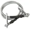 vidaXL Seile mit Karabiner 4 Stk. Gummi Produktbild-Vorschau 3