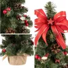 Creative Home Mini Weihnachtsbaum Geschmückt Rot | 40 cm | Produktbild-Vorschau 6