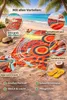4Monster Strandhandtuch Mikrofaser 180x90 cm – Schnell Produktbild-Vorschau 2