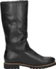 A single black leather boot shown against a white background. Voir les images du produit
