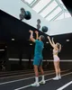Tunturi Platinum Wall Ball - 9 kg - Noir - Application Voir les images du produit 3