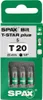 SPAX® 5000009192209 SPAX® T20 T-STAR  Plus Bits, 5 St. Voir les images du produit 25