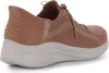A side view of a brown Skechers Slip-Ins sneaker. Produktbild-Vorschau