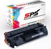 A toner cartridge and its packaging are displayed against a white background. Produktbild-Vorschau