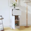 Kredens biały wysoki połysk 30x30x70 cm materiał Podgląd zdjęcia produktu 2