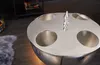 riess-ambiente Dekorativer Weinkühler VINO 80cm silber Produktbild-Vorschau 4