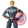 A close-up studio shot of a Captain America action figure. Produktbild-Vorschau