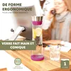 bremermann Carafe en verre CAROLA avec pied en silicone - Voir les images du produit 4