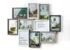 A collage of multiple picture frames arranged in a cross shape on a white background. Náhled obrázku produktu
