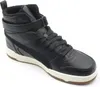 A single black high-top sneaker is shown against a white background. Voir les images du produit
