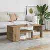vidaXL Konferenční stolek Artisan dub 100x50x40 cm materiál Náhled obrázku produktu 2