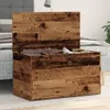 A wooden storage chest is open and placed next to a bed in a bedroom. Náhľad obrázku produktu